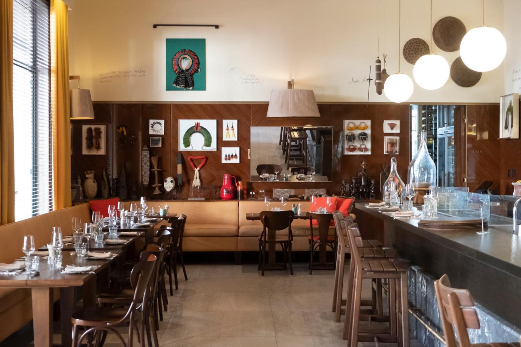 فندق Rosewood ساو باولو المظهر الخارجي الصورة Interior of the restaurant