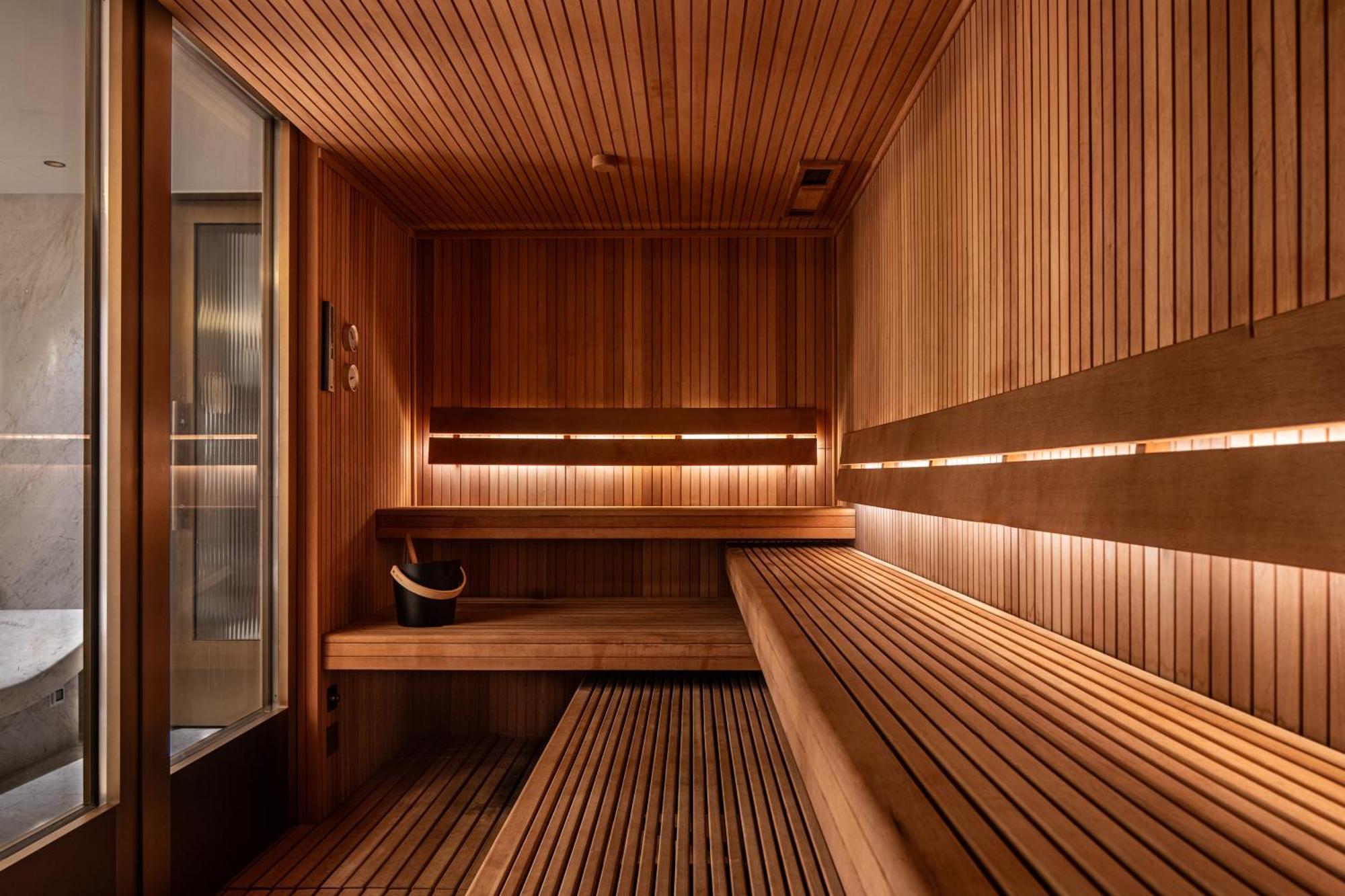 فندق Rosewood ساو باولو المظهر الخارجي الصورة A modern Finnish sauna