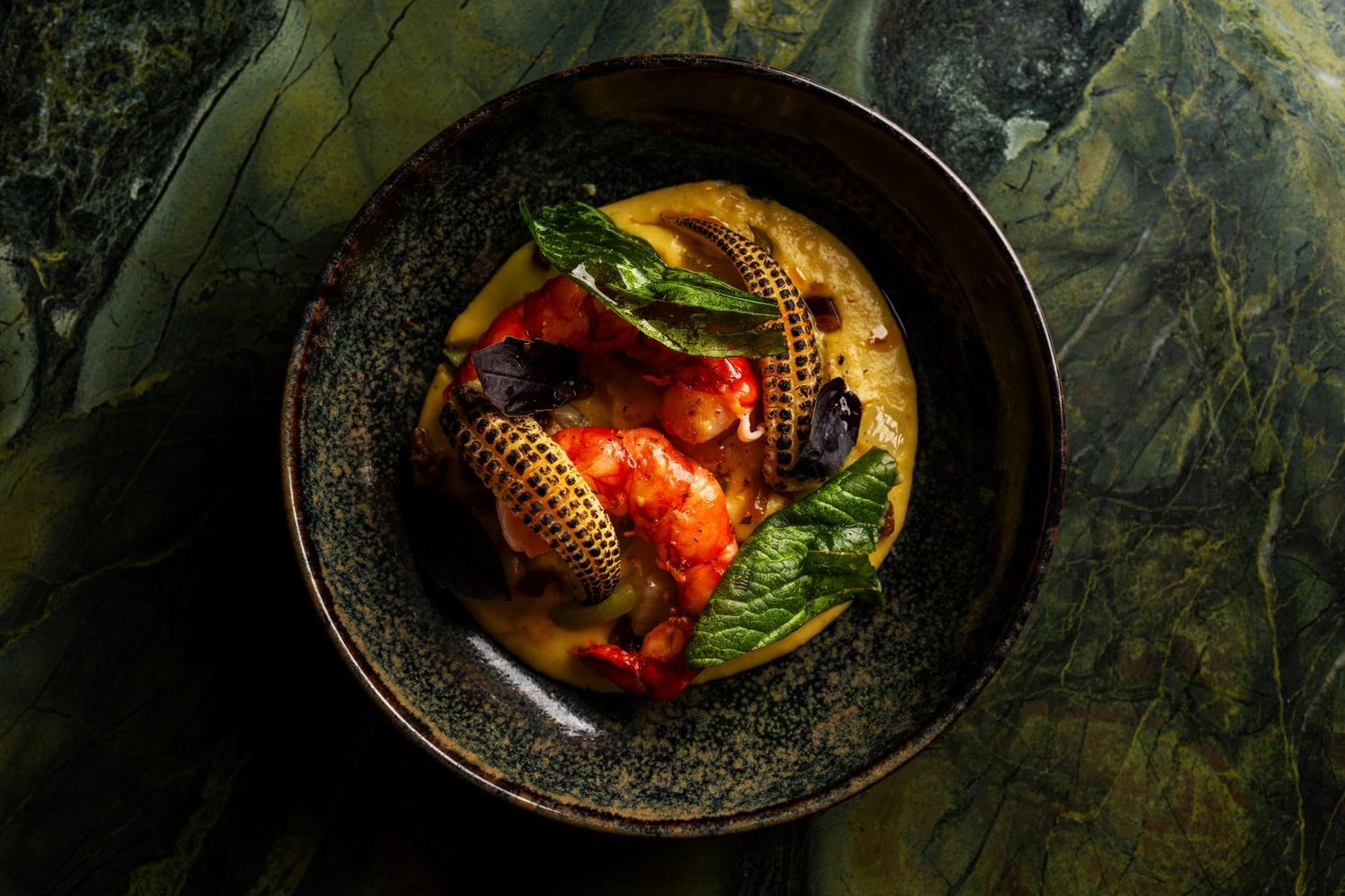 فندق Rosewood ساو باولو المظهر الخارجي الصورة A dish at the restaurant