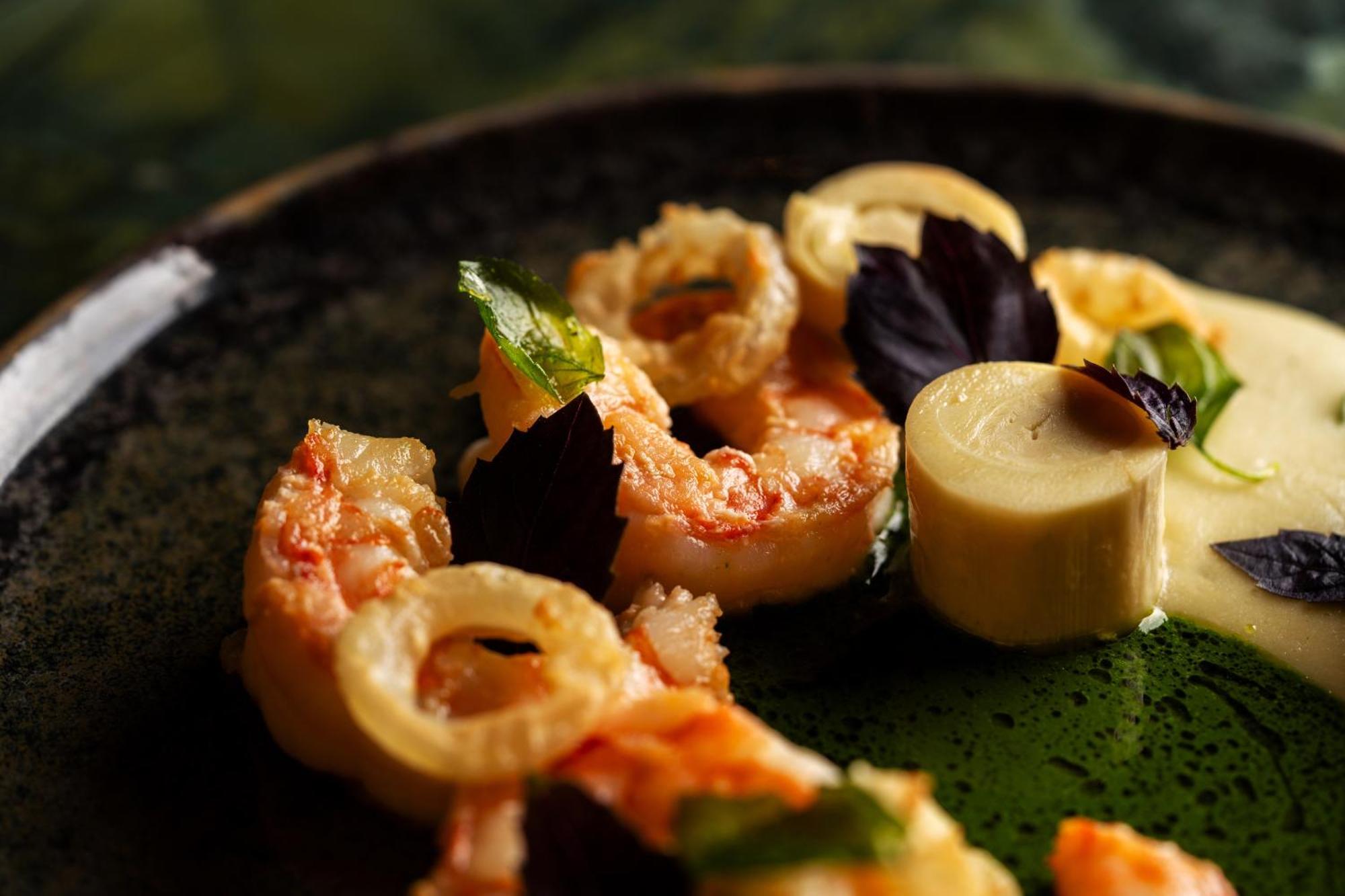 فندق Rosewood ساو باولو المظهر الخارجي الصورة A seafood dish